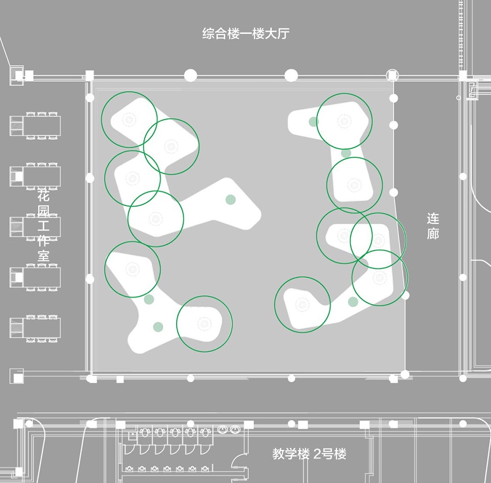 上海市实验学校中心庭院改造丨大观（上海大观景观设计有限公司）-56