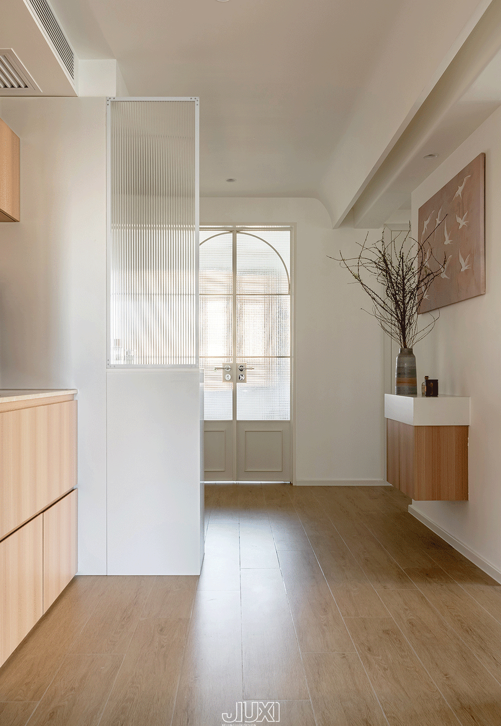 67㎡小家靠旋转电视墙，变出N种生活场景-36