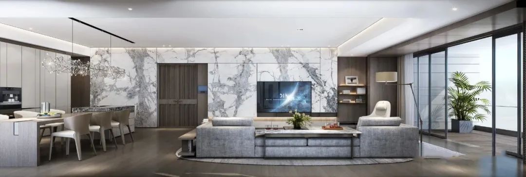 简约之魅·现代高级灰白空间设计-9