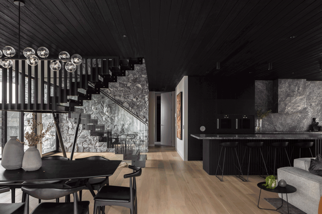 黑色雅宅 · 全黑色系Queensland home丨Carmichael Build和Story Design-30