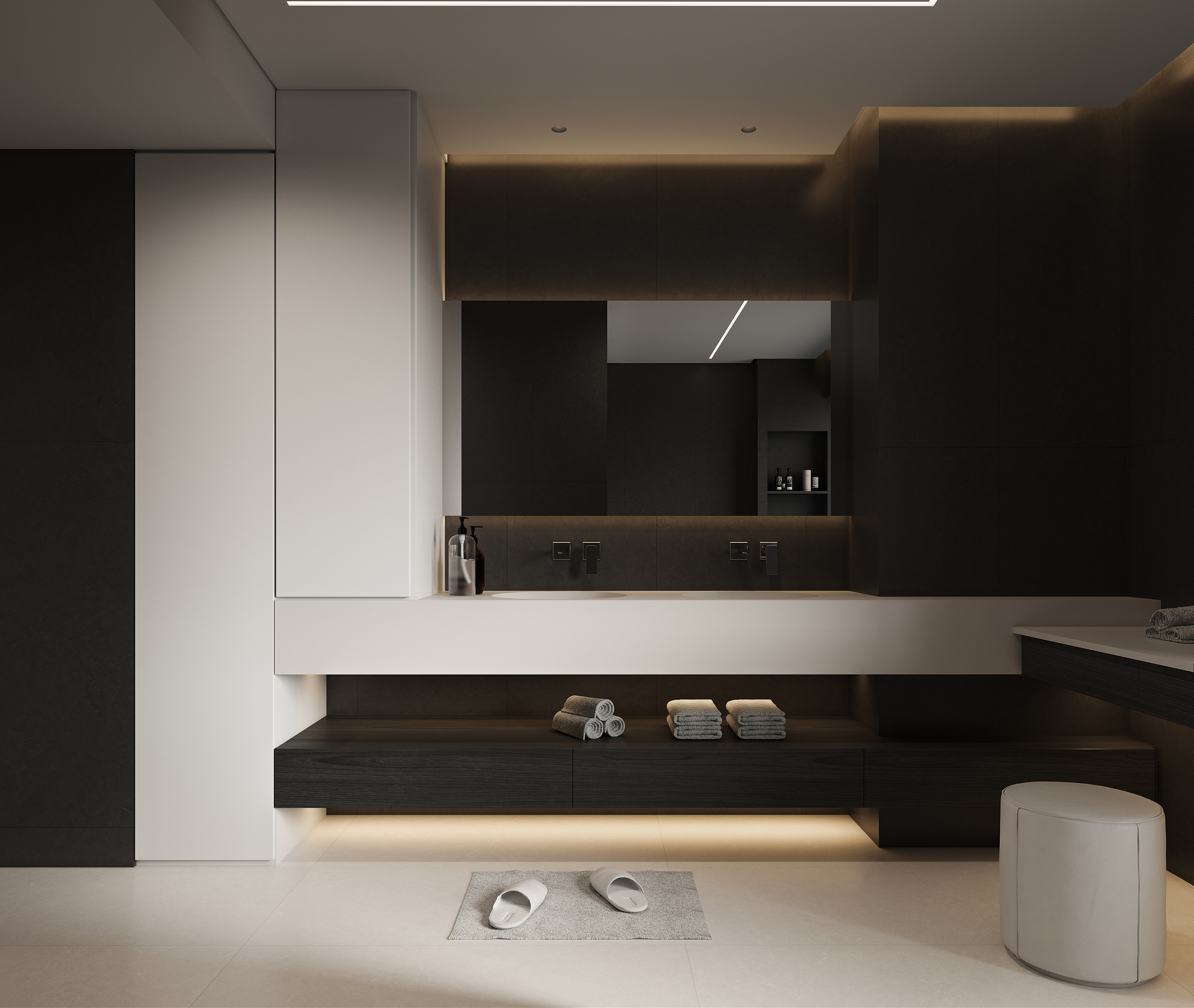 Corona渲染作品┃现代极简-19