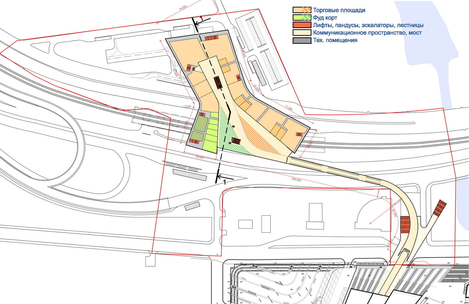 圣彼得堡“拉克塔流”交通枢纽·室内设计的新篇章-23