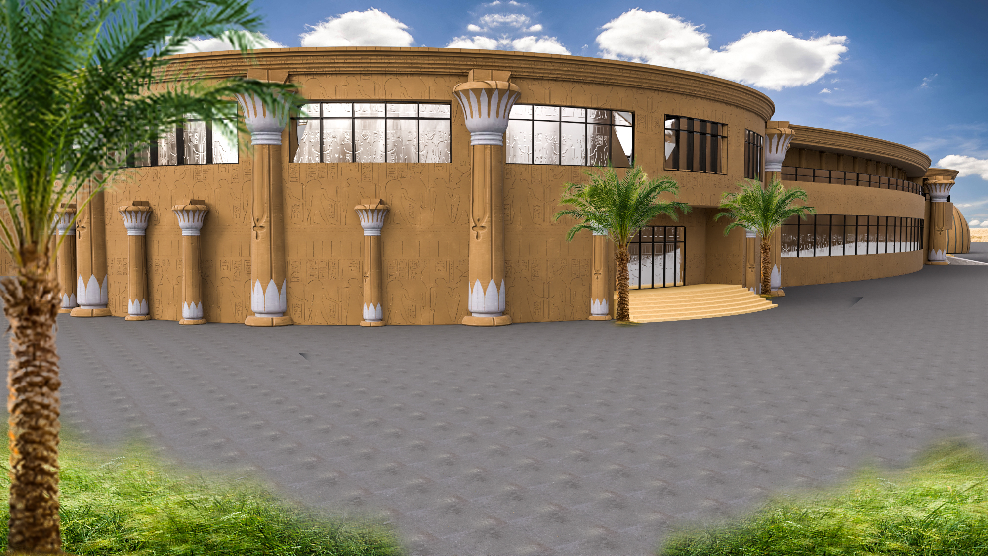 central library Luxor Egypt-0