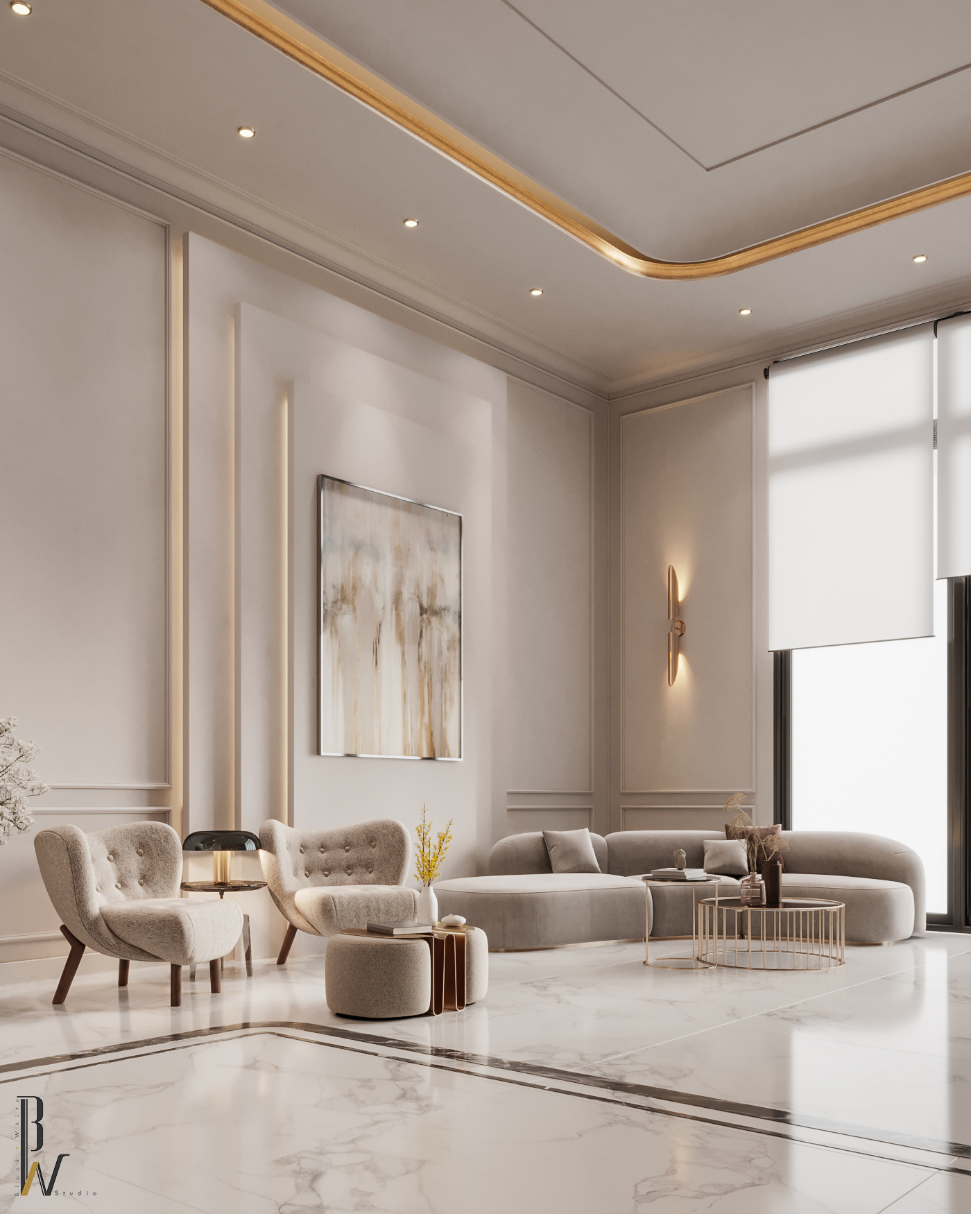 Beauty Center 设计丨阿联酋丨Black N White-8