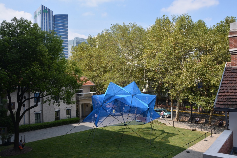 悬浮之境 · 上海愚园路 Cobalt Muffin 艺术装置-3