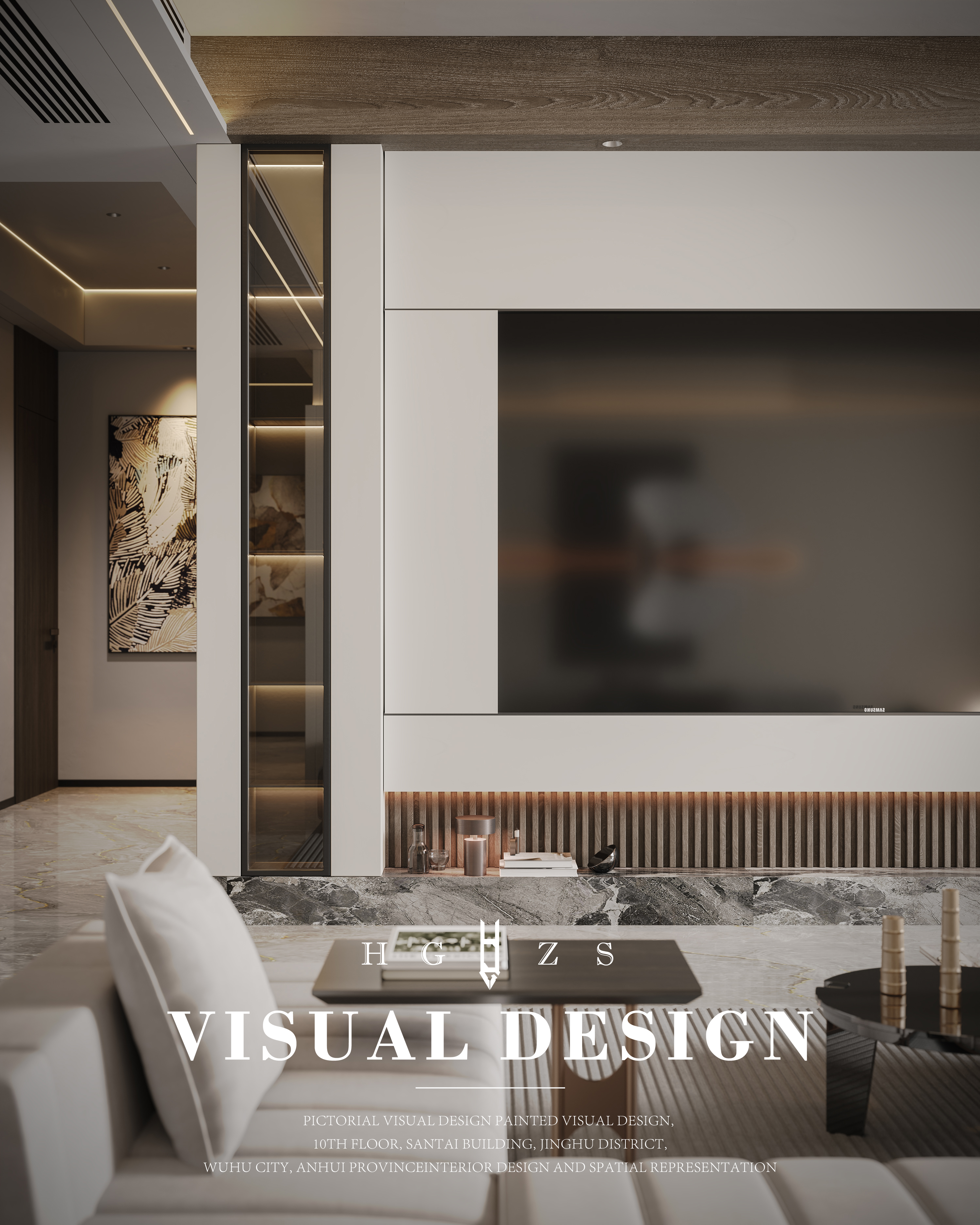 绘感视觉设计 | 现代轻奢客餐厅-4