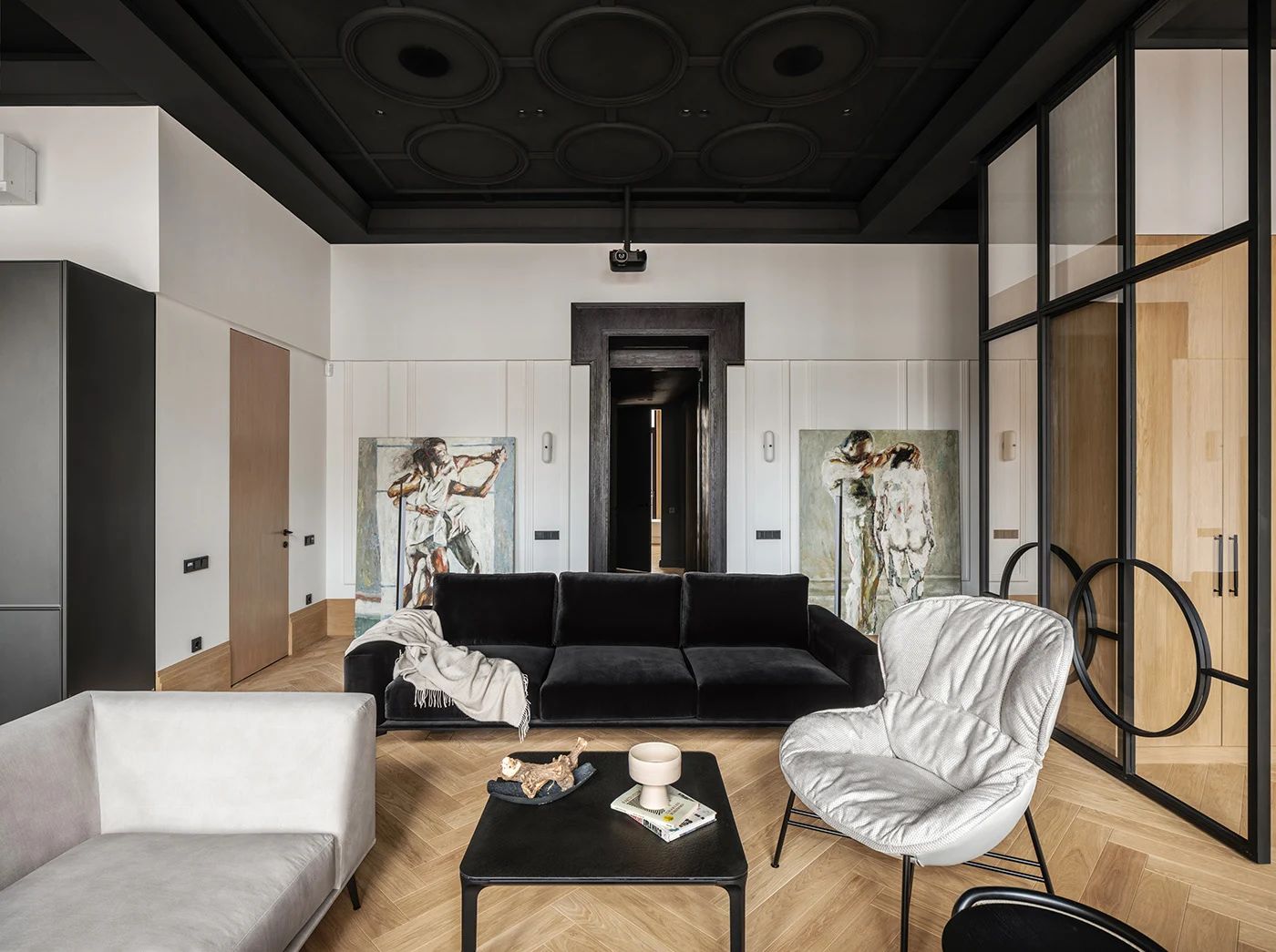 乌克兰基辅 154㎡两居室公寓设计丨Oksana Dolgopiatova-13