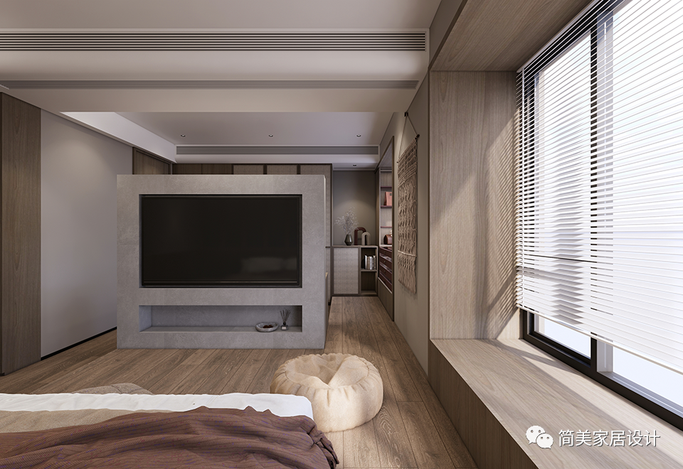 113㎡轻复古原木家居空间设计丨中国广州丨简美设计-78