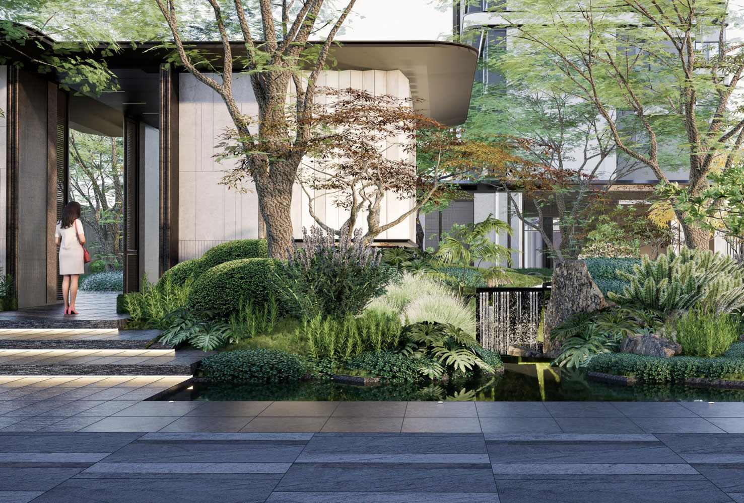 成都龙湖示范区景观SU模型-3