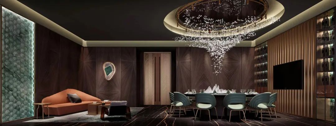 武汉自助餐厅丨中国武汉丨元束设计-24