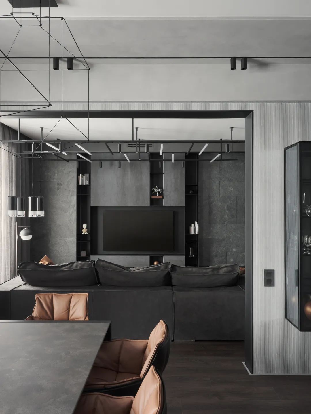 奶油色调的现代空间设计丨俄罗斯圣彼得堡丨DE&DE Studio-62