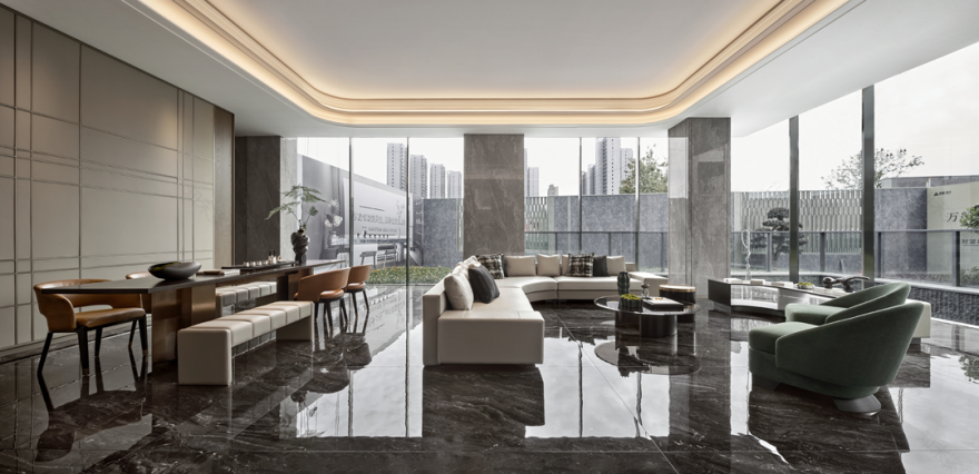 方远合璟府公区设计丨中国台州丨浙江戴瑞软装设计-18