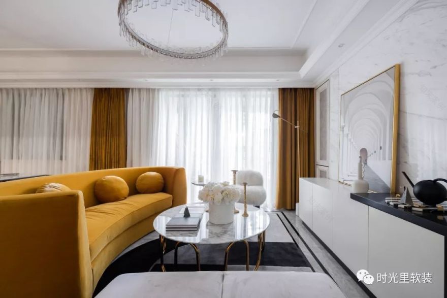 丽雅·上游城现代轻奢风家居设计,温馨舒适的空间艺术-27