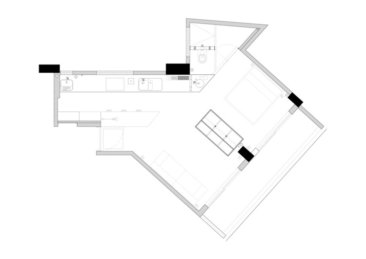 巴西公寓的 10 次翻新-34