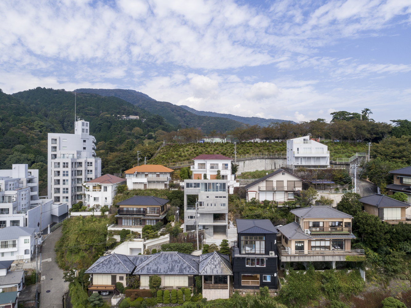 日本 Atami Tower House 混凝土塔楼设计丨Ashida Architect & Associates-20