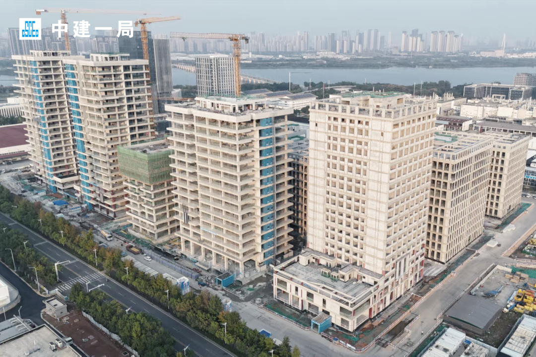 打造数字经济新引擎！武汉数字经济产业园项目二期全面封顶-49