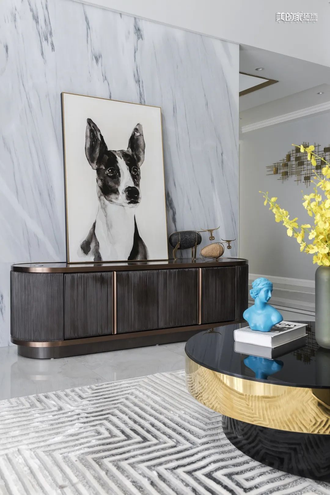 春森彼岸 260㎡现代轻奢风,演绎江景房的舒适与雅致-49