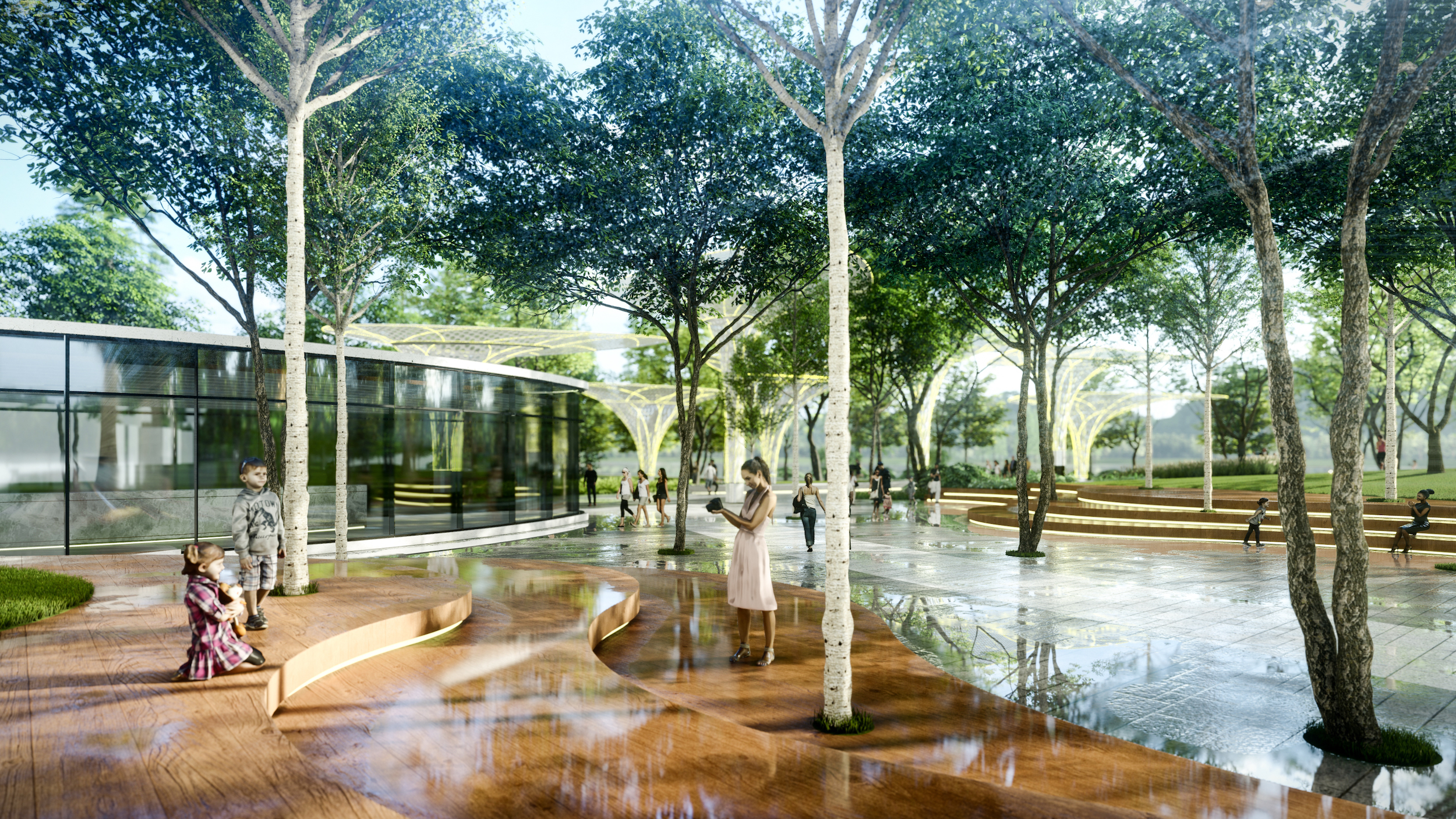 星河明珠湾环湖路景观设计丨中国广东丨希尔景观设计有限公司-25