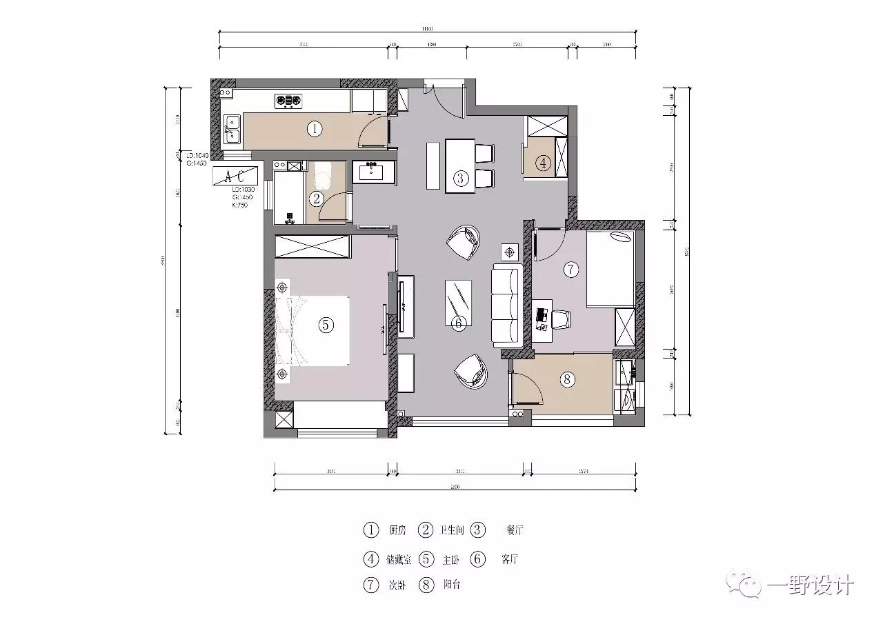 简约风格打造温暖异乡居-30