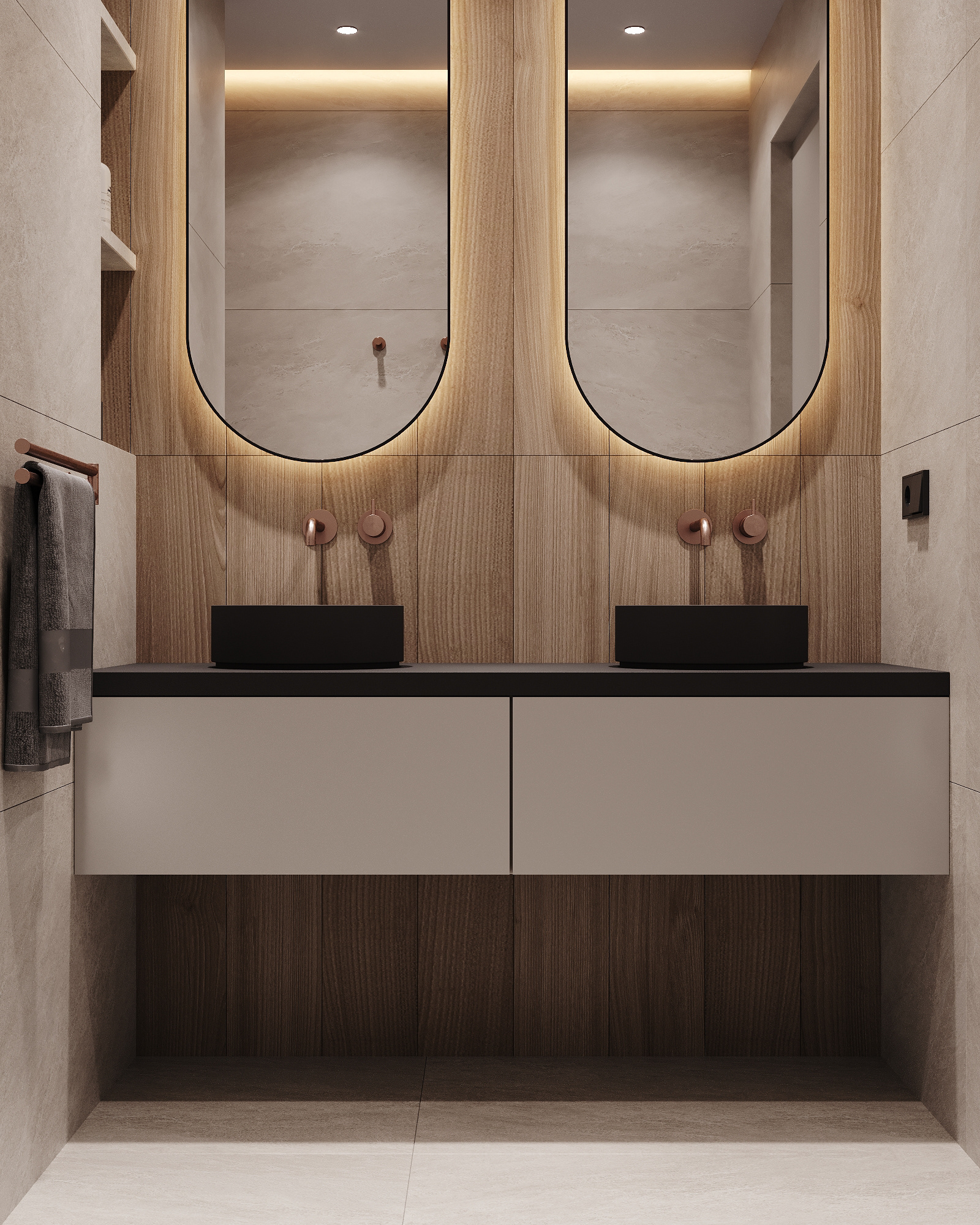 现代风格大型舒适公寓丨乌克兰丨Bodes studio-35