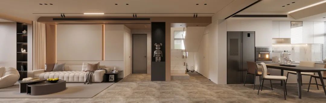 现代轻奢私宅设计丨山舍空间设计-26