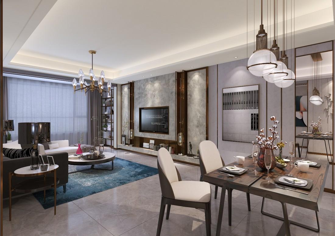 
现代中式样板间 -1