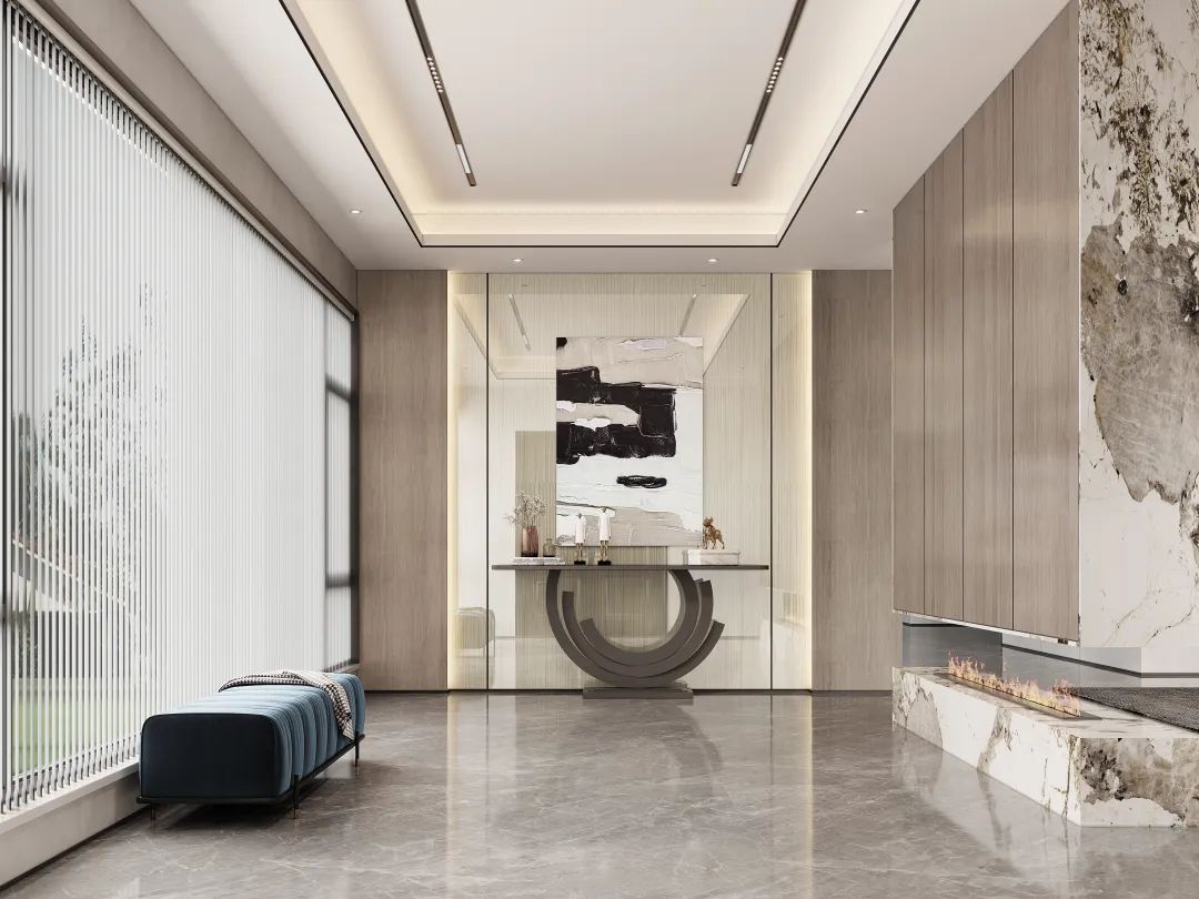 景源名墅现代简约大宅丨上海尚层别墅装饰第一运营中心-19