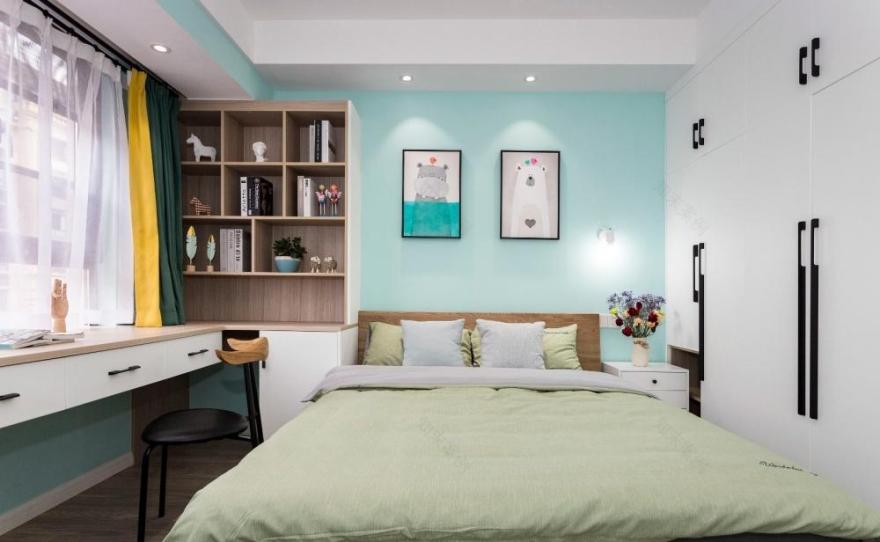 合肥 123 平米洋房室内设计案例,打造轻装修重装饰的理想家-124