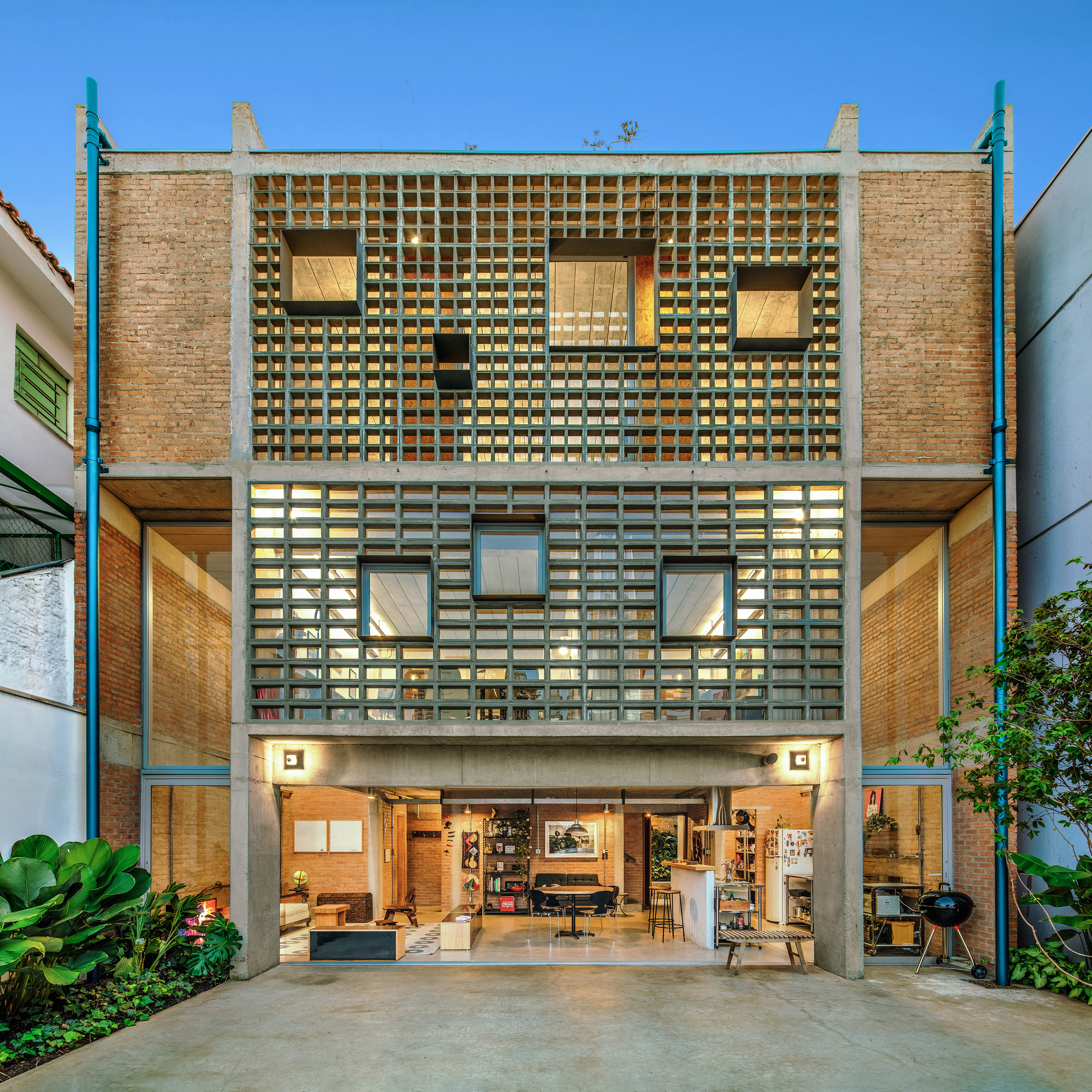 卡埃特斯之家丨巴西圣保罗丨Ateliê GR-29