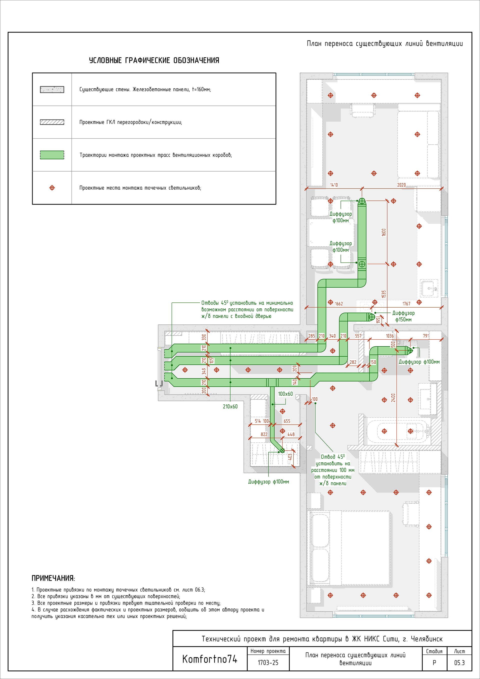 ЖК "НИКССити"室内技术设计（公寓装修项目）丨俄罗斯车里雅宾斯克-25