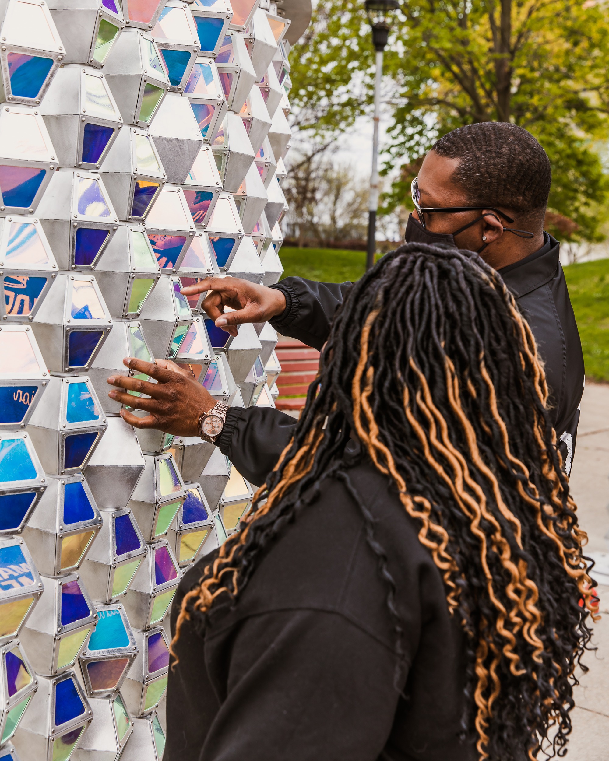 纽约罗切斯特市“Ripple”公共艺术装置丨洪都拉斯约罗丨The Urban Conga-26