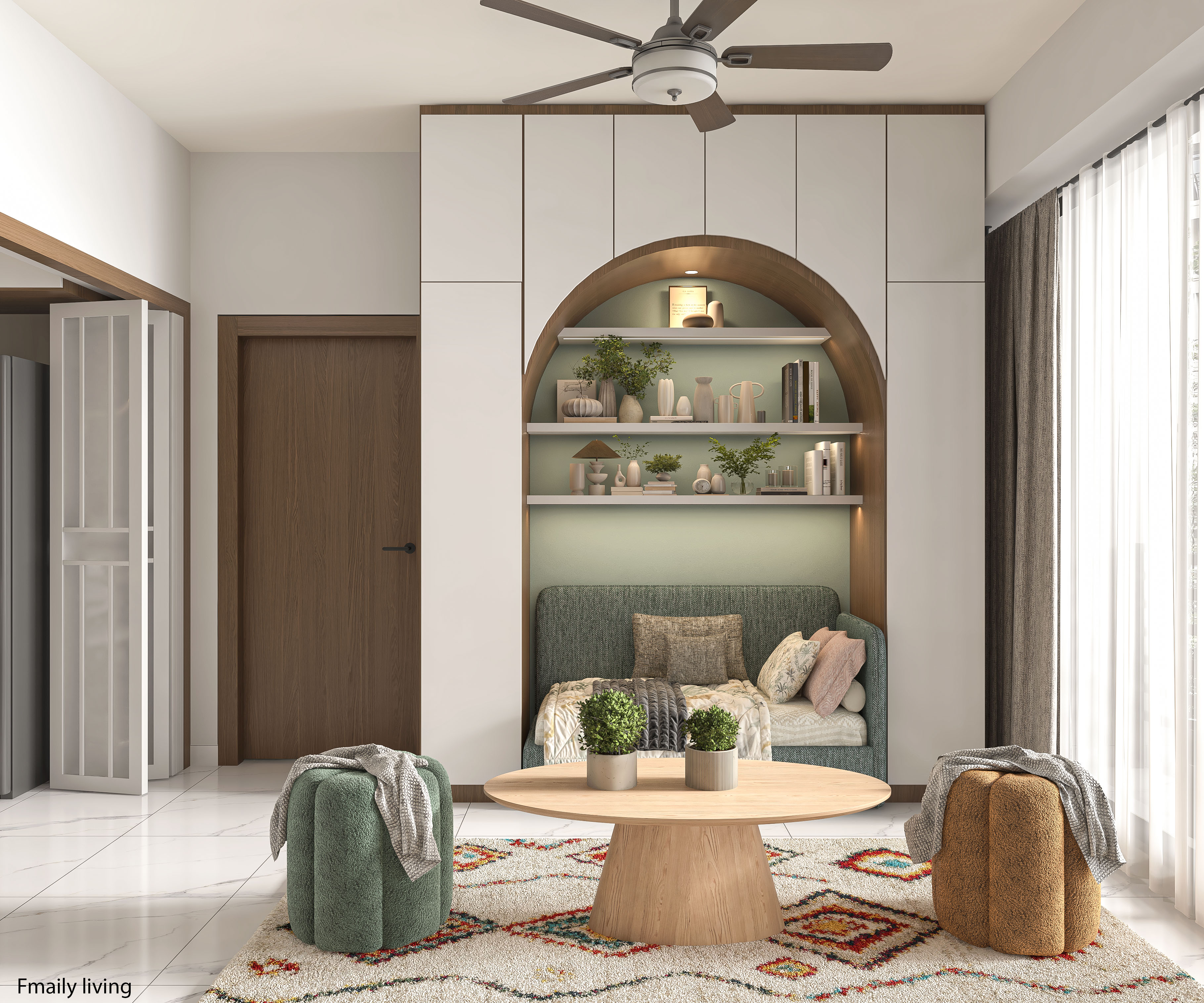 A mordern minimal apartment design-11