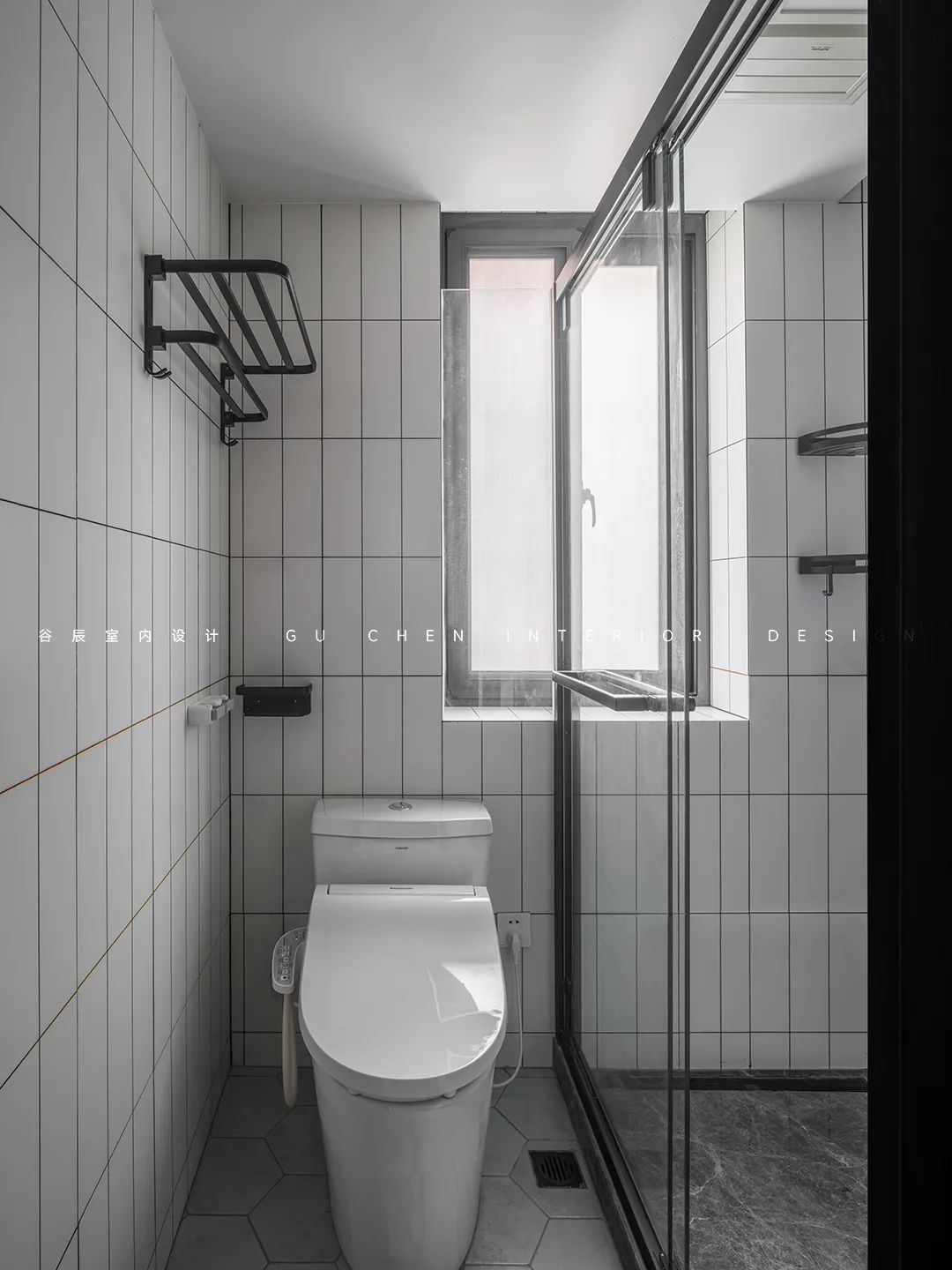 GUCHEN DESIGN | 独居女生的温柔复古家，谁信只有55㎡！-59