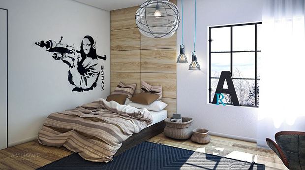 现代灰蓝色调公寓室内设计丨俄罗斯I AM HOME室内设计工作室-45