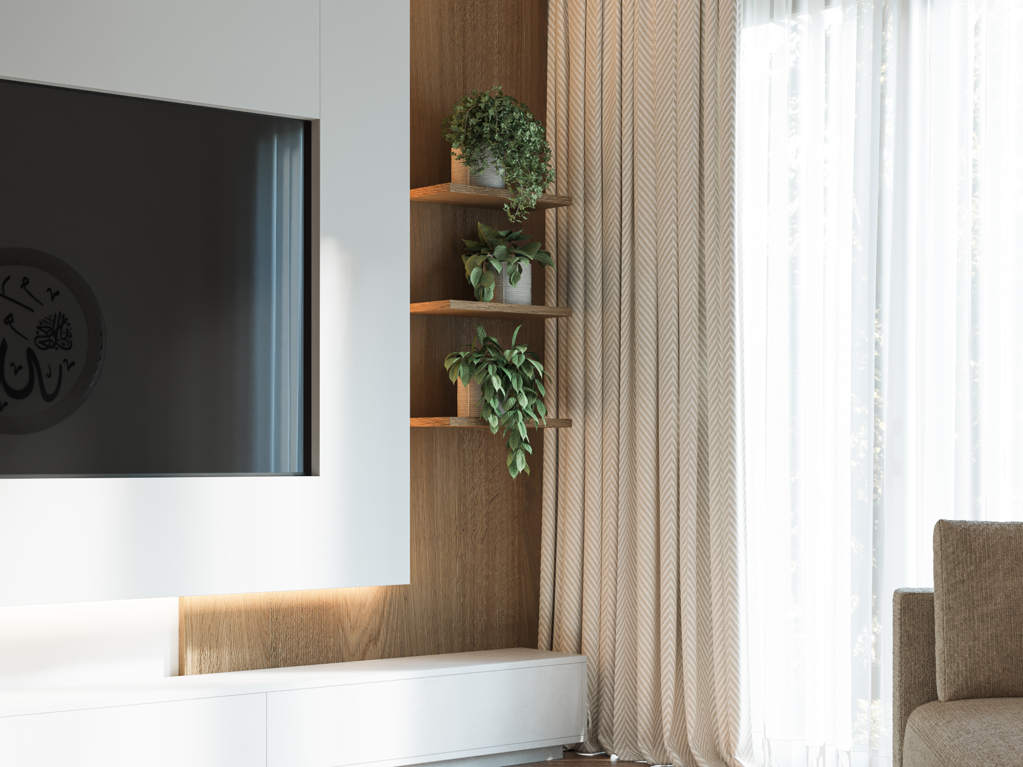 亚历山德里亚的简单客厅丨埃及亚历山大-6