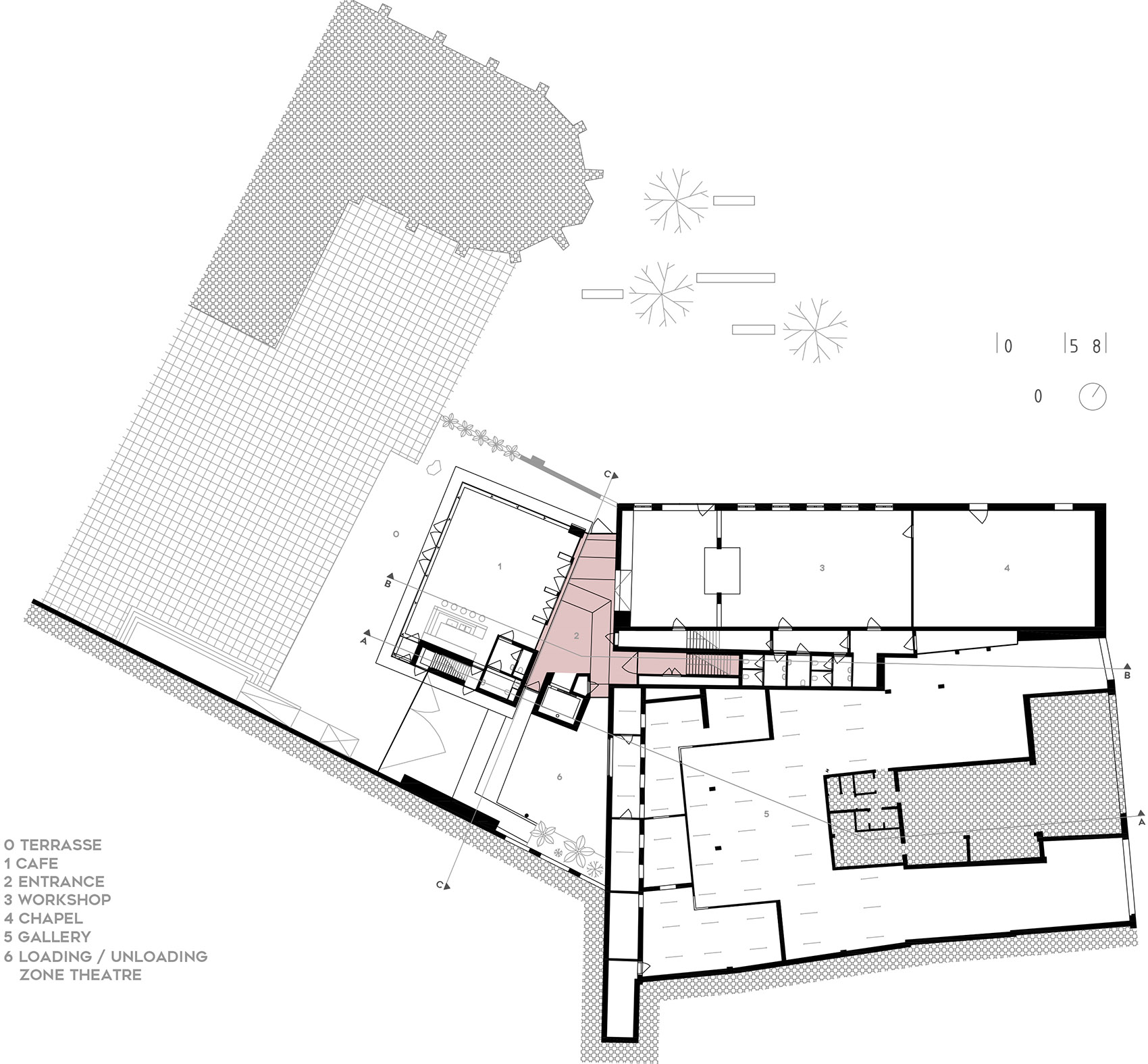 古建之间微妙的改建 & 比利时梅赫伦The MOON剧场 / import.export Architecture-53