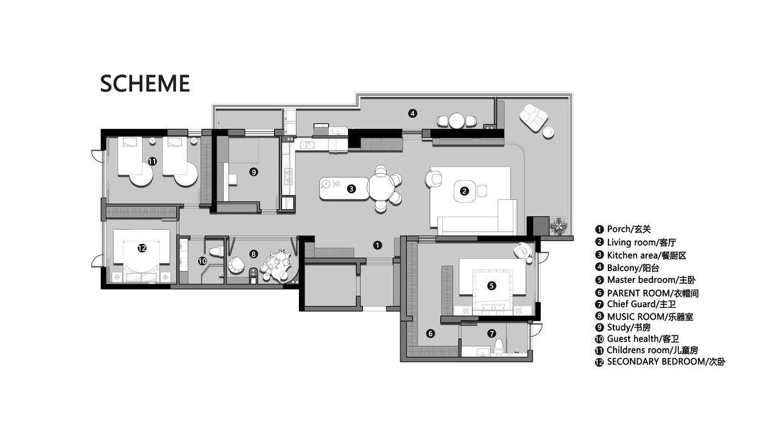 曼哈顿轻法式梦想之家-40