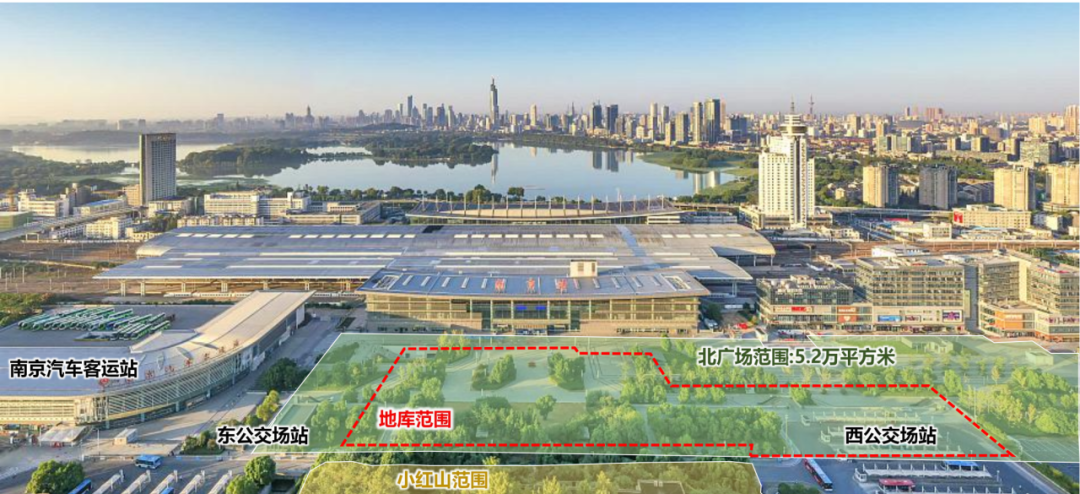 高颜值更有好内在！南京站北广场及地下空间焕新颜-13