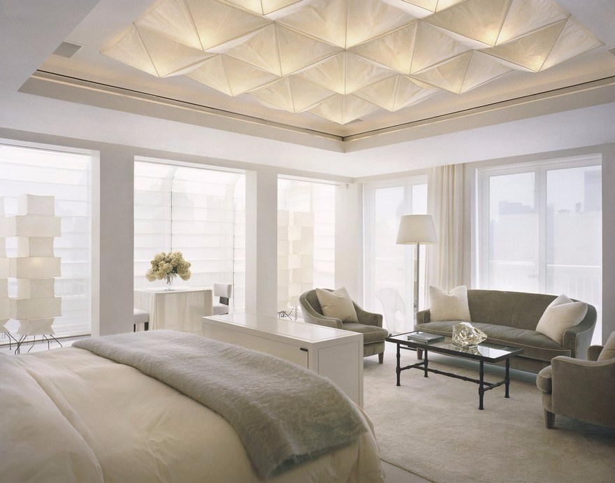 用白色搭配中性黄，让家变得像天堂-13