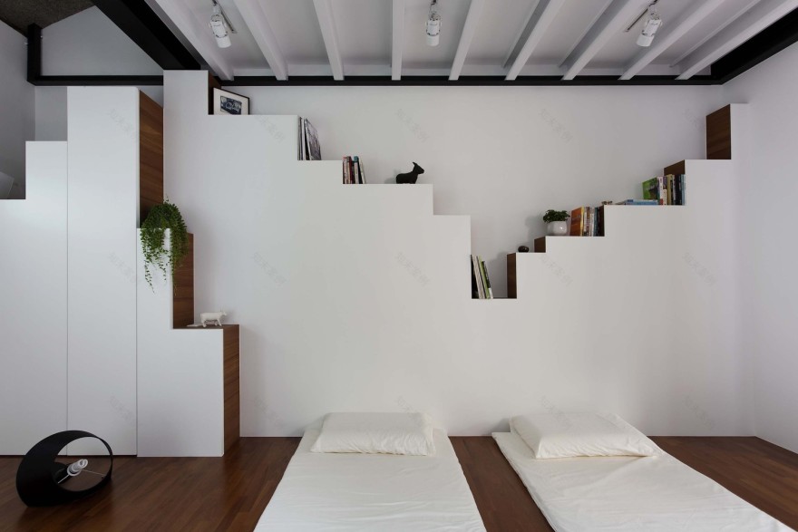 阳光折射的“光与影”之家-48