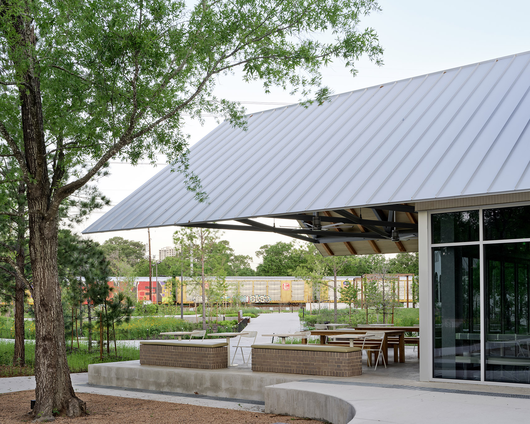 纪念公园步道中心咖啡厅丨Schaum Architects-26