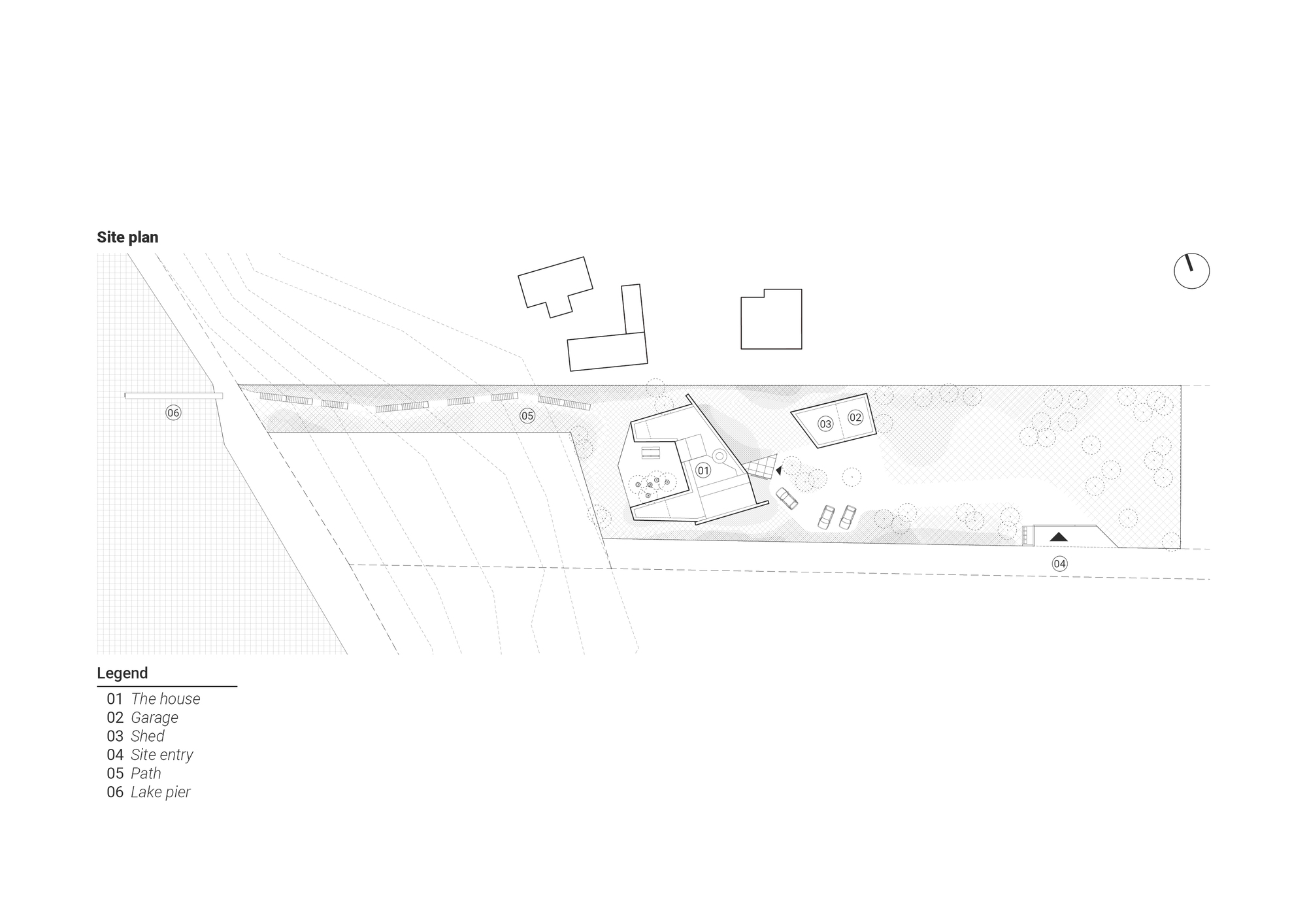 湖边有房子的露台丨波兰丨UGO Architecture-21