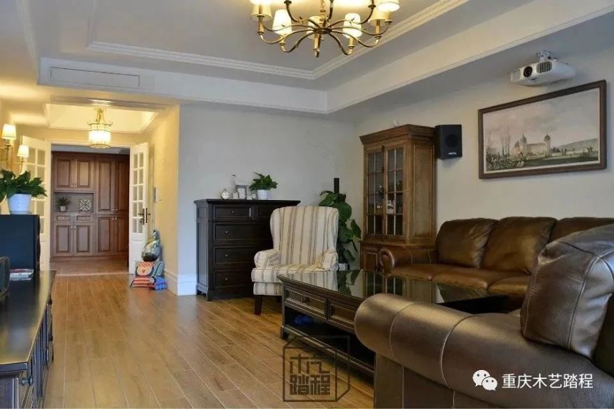 融景城美式温馨家居丨中国重庆丨木艺踏程-24