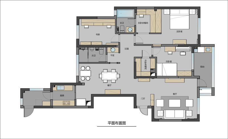 邂逅之美 | 复地东湖国际简美混搭家居设计-22