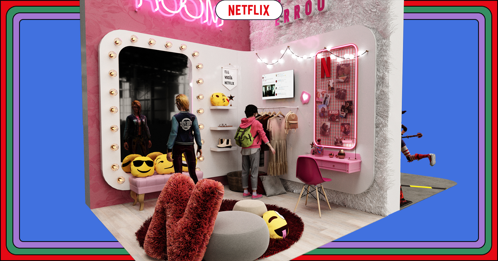 Netflix LOVE/RAGE Corner - CCXP2022-3