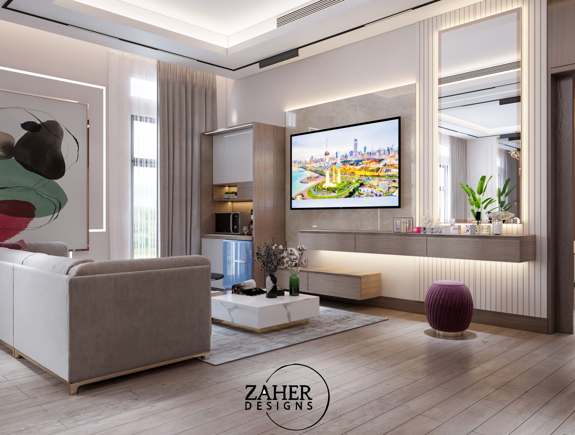 主卧室丨Ahmed zaher-10