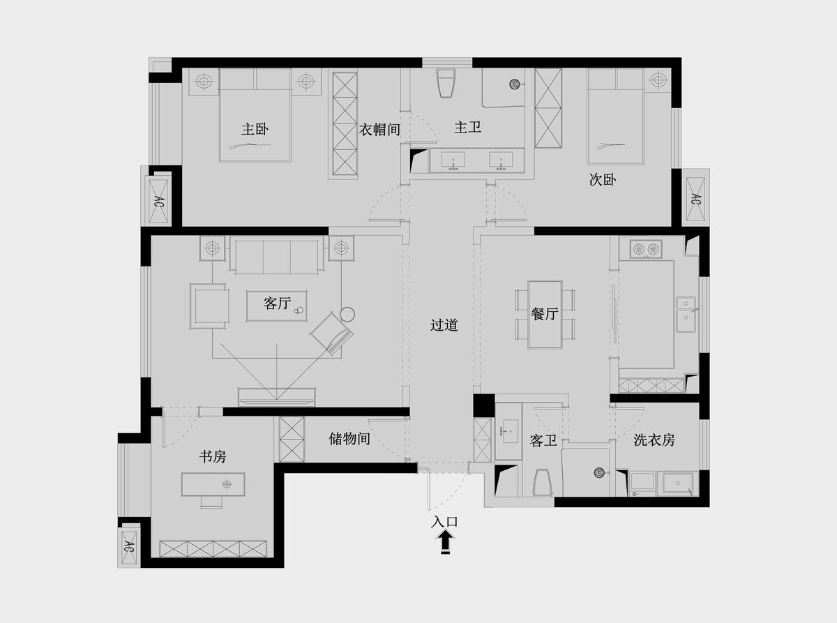 质觉·现代  凌图空间设计-40