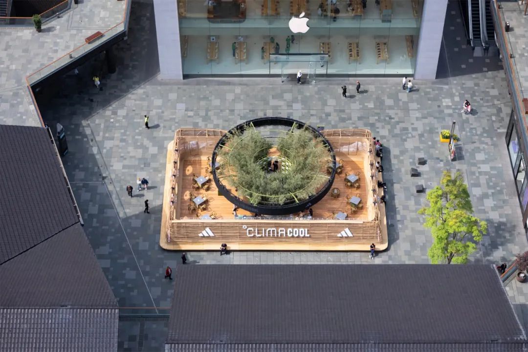 阿迪达斯太古里“清风茶馆”快闪装置丨中国成都丨line+设计事务所-2