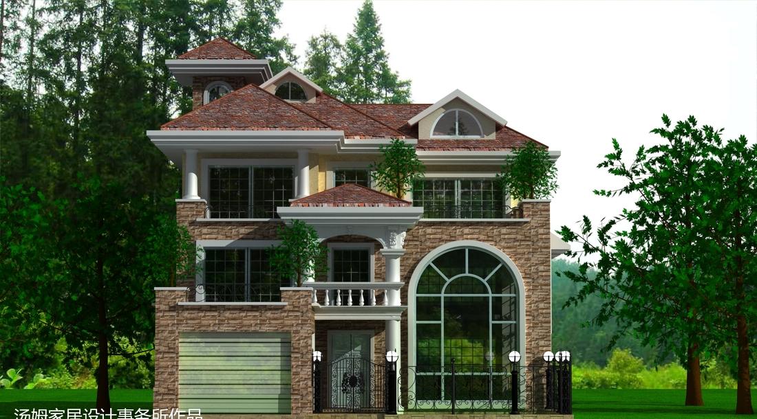 乡村自建房别墅设计 | 汤姆白建筑设计的绿色家园-48