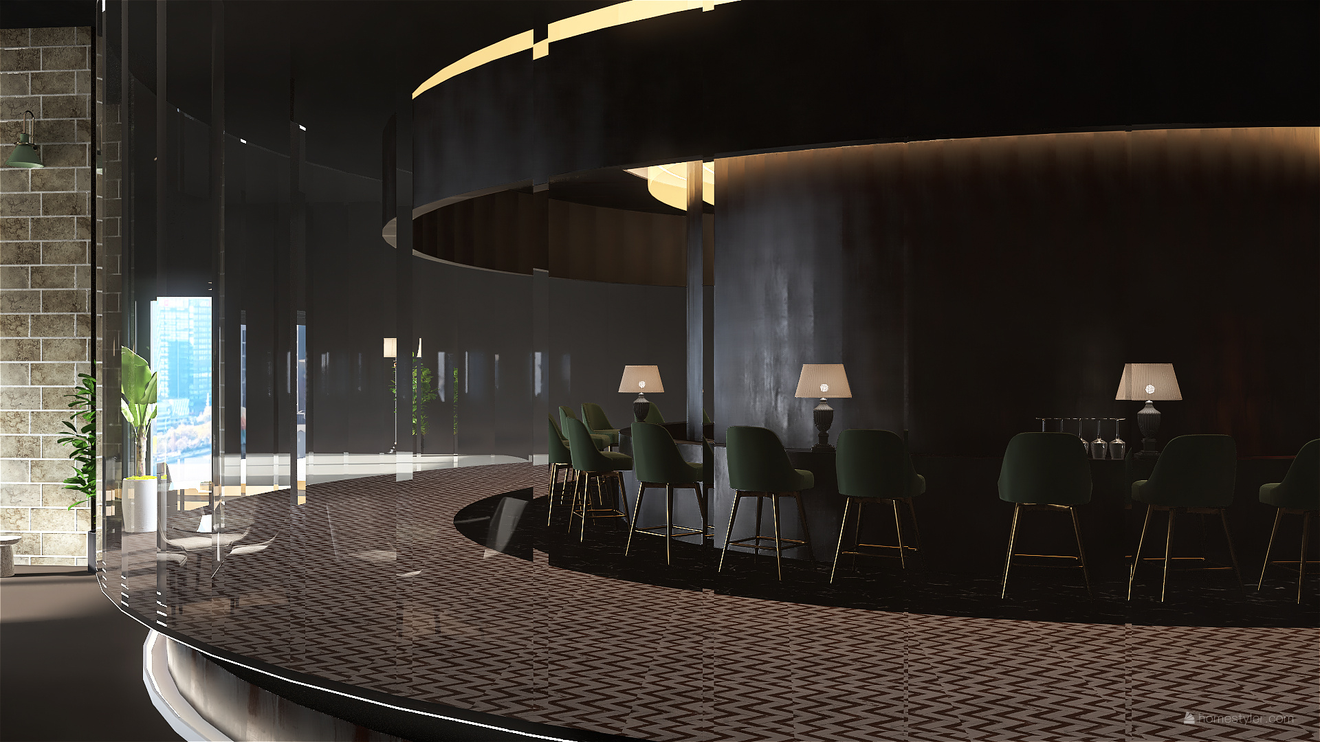 Restaurant Design - 3D concept-4